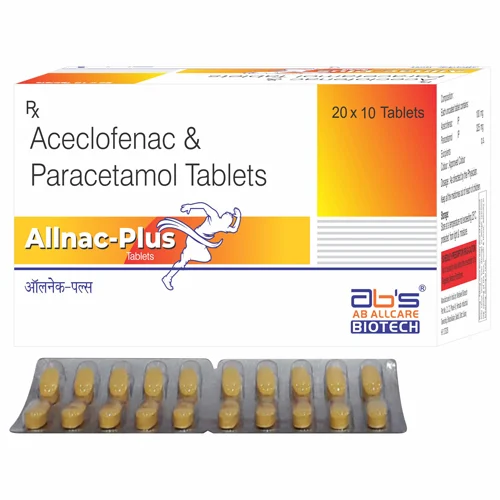 Aceclofenac Paracetamol Tablets